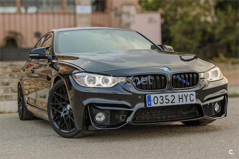 Negro Usado 2014 BMW 320 Luxury Line Berlina | 17.500 € (Caro) - Imagen 1/4