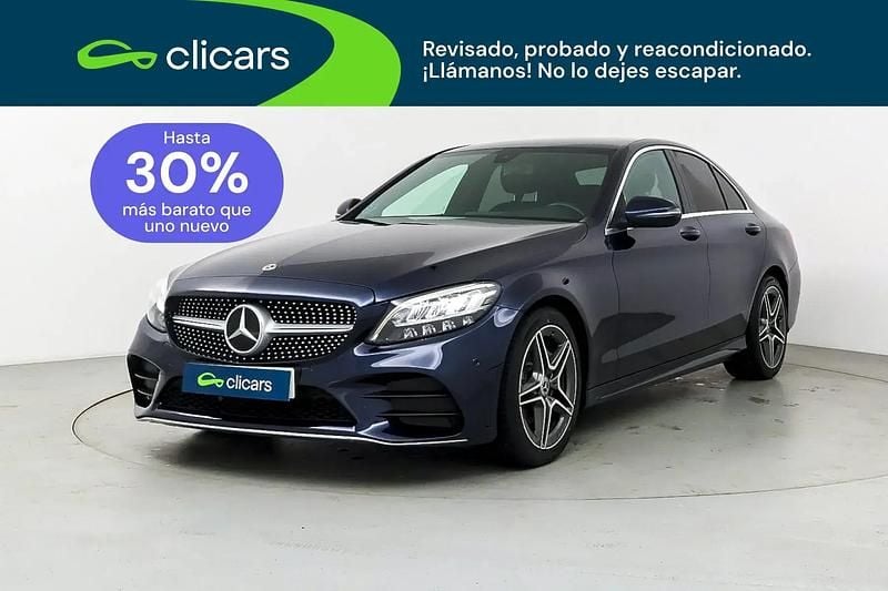 Usado Mercedes C220 194 HP (142 kW) 2020 Azul Sedan