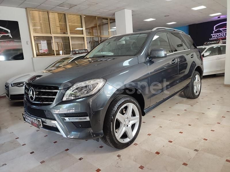 Gris / plata Usado 2016 Mercedes ML350 SUV | 27.000 € (Precio justo) - Imagen 1/4