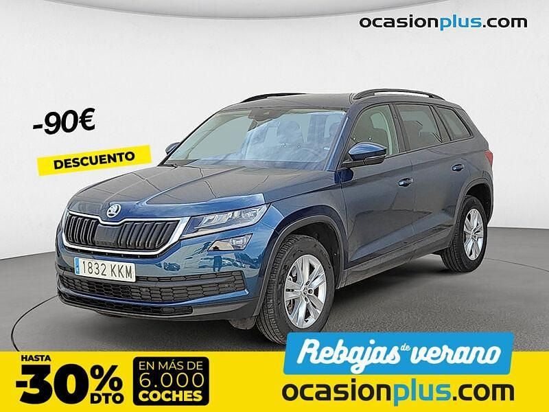 Azul Usado 2018 Skoda Kodiaq Ambition SUV | 21.350 € (Precio justo) - Imagen 1/4