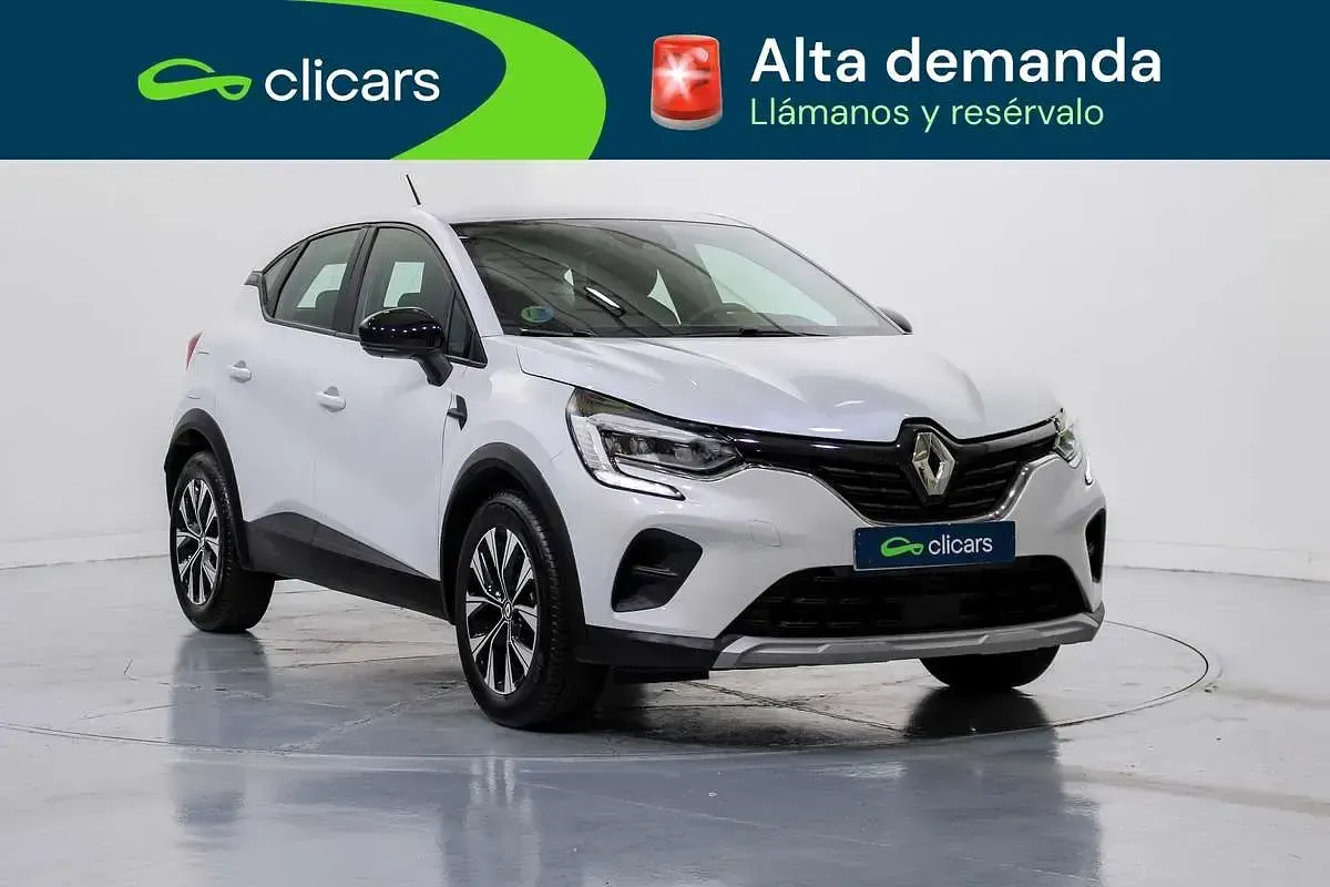 Usado Renault Captur Intens 101 CV (74 kW) 2022 Blanco SUV