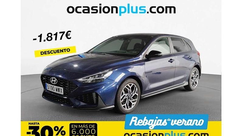 Azul Usado 2024 Hyundai i30 N Line Utilitario | 17.769 € (Buen precio) - Imagen 1/4