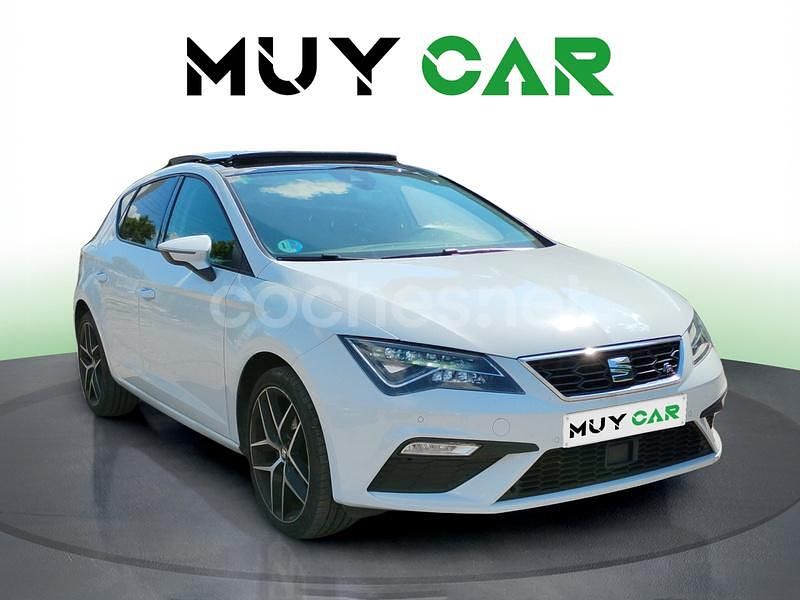 Blanco Usado 2019 Seat Leon FR Berlina | 14.990 € (Un poco caro) - Imagen 1/4