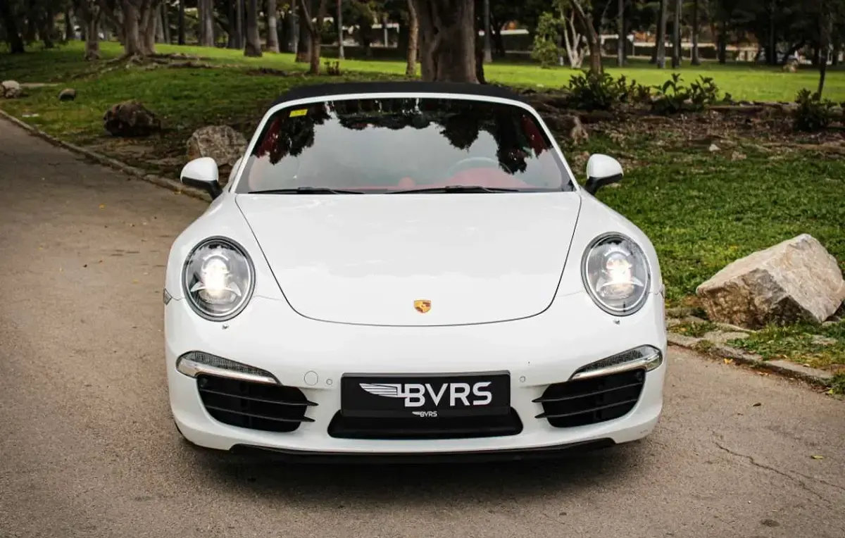 Usado Porsche 991 349 CV (256 kW) 2014 Blanco Descapotable