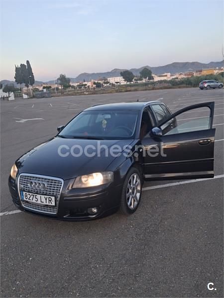 Usado Audi A3 Ambiente 150 CV (110 kW) 2013 Negro Berlina