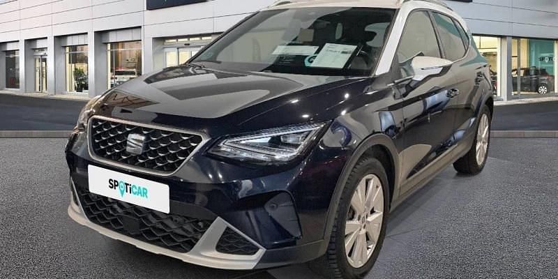 Azul Usado 2022 Seat Arona FR SUV | 17.900 € (Precio justo) - Imagen 1/4