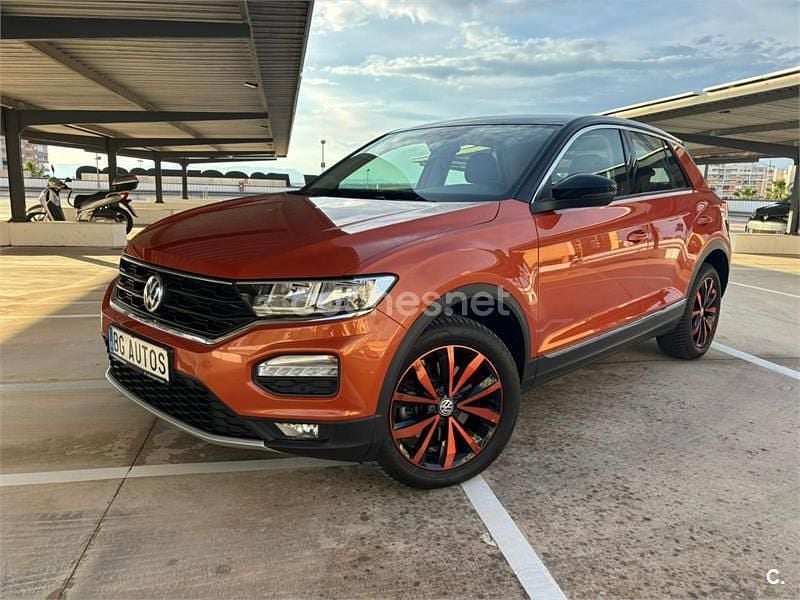 Naranja Usado 2018 VW T-Roc Sportline SUV | 18.950 € (Super precio) - Imagen 1/4
