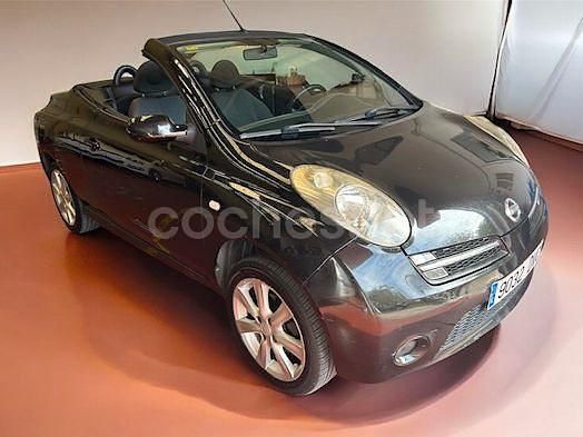 Negro Usado 2006 Nissan Micra C+C Tekna Descapotable | 2990 € - Imagen 1/4