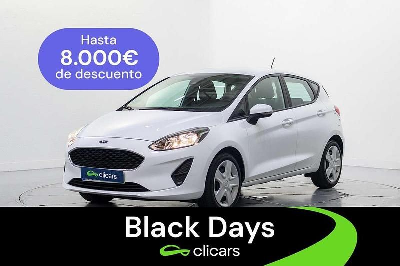 Blanco Usado 2019 Ford Fiesta Trend Utilitario | 8990 € (Precio justo) - Imagen 1/4