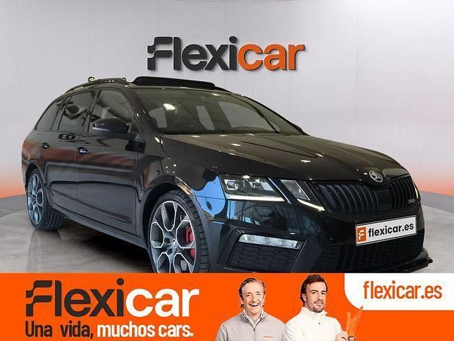 Usado Skoda Octavia RS 230 CV (169 kW) 2018 Negro Familiar