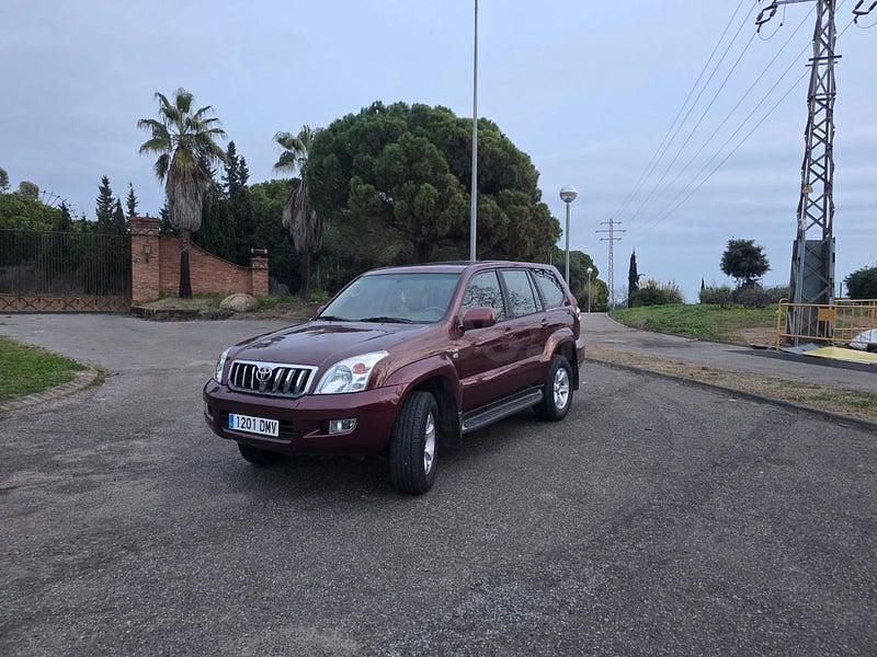 Usado Toyota Land Cruiser 166 CV (122 kW) 2005 Granate SUV