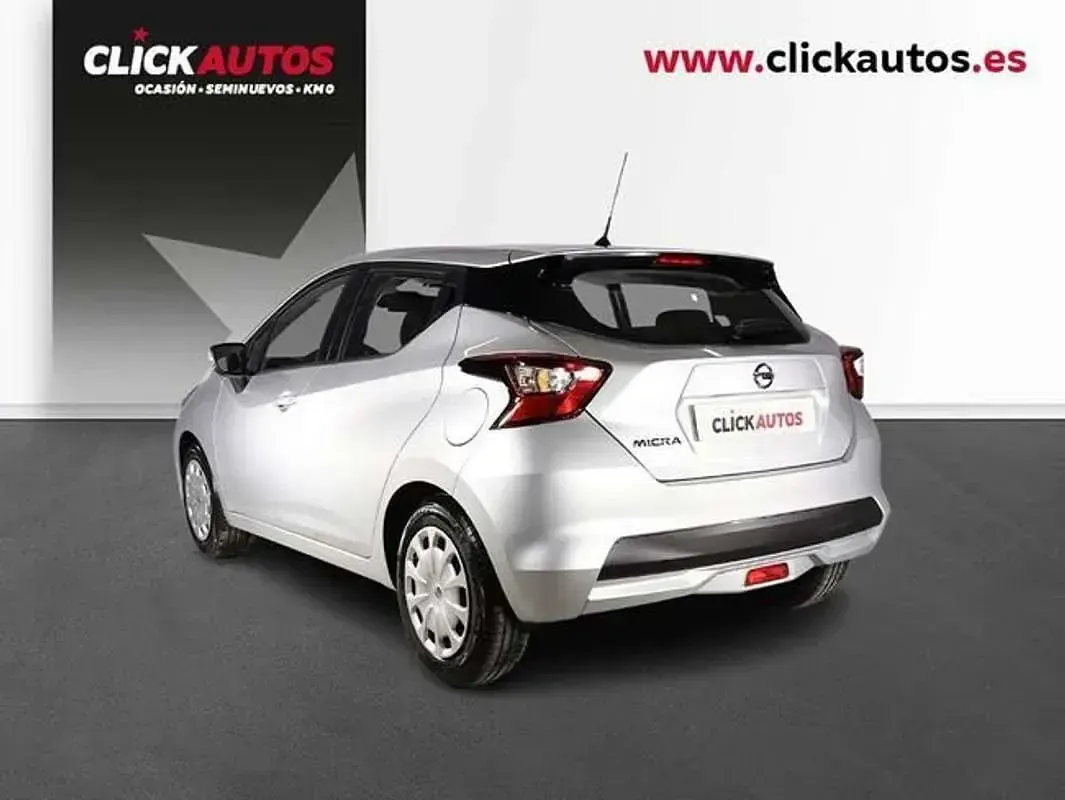 Używany Nissan Micra Acenta 101 KM (74 kW) 2023 Srebrny Hatchback