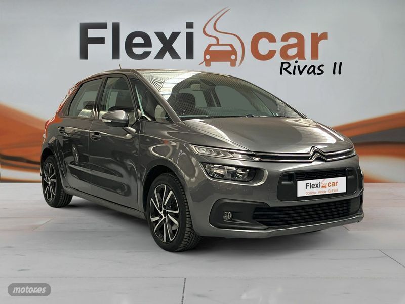 Gris Usado 2019 Citroën C4 SpaceTourer Shine Monovolumen | 16.490 € (Un poco caro) - Imagen 1/4
