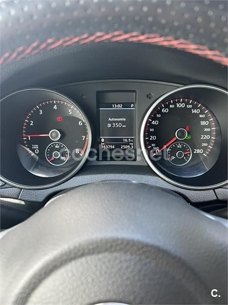 Usado VW Golf Cabriolet GTI 210 CV (154 kW) 2012 Gris / plata Descapotable