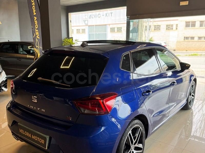 Usado Seat Ibiza FR 115 CV (84 kW) 2019 Azul Utilitario