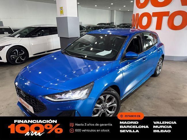 Azul Usado 2023 Ford Focus ST-Line Berlina | 16.850 € (Buen precio) - Imagen 1/4