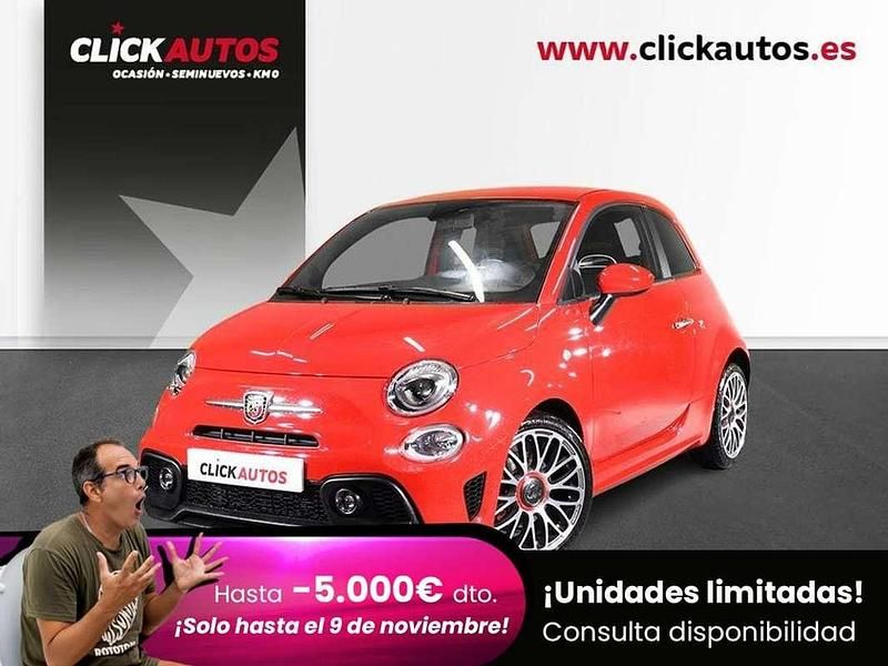 Rojo Usado 2022 Abarth 595 Utilitario | 16.600 € (Buen precio) - Imagen 1/4