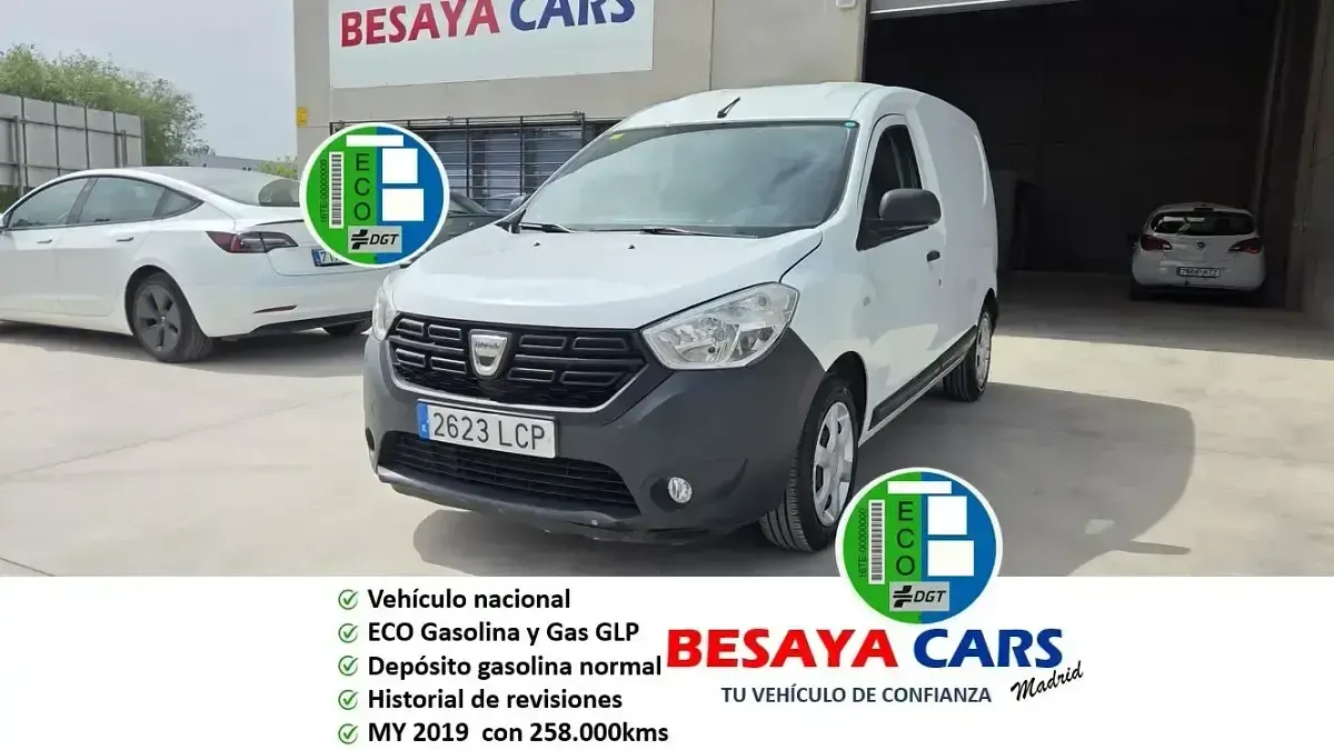 Käytetty Dacia Dokker Essentiel 100 HP (73 kW) 2019 Tila-auto