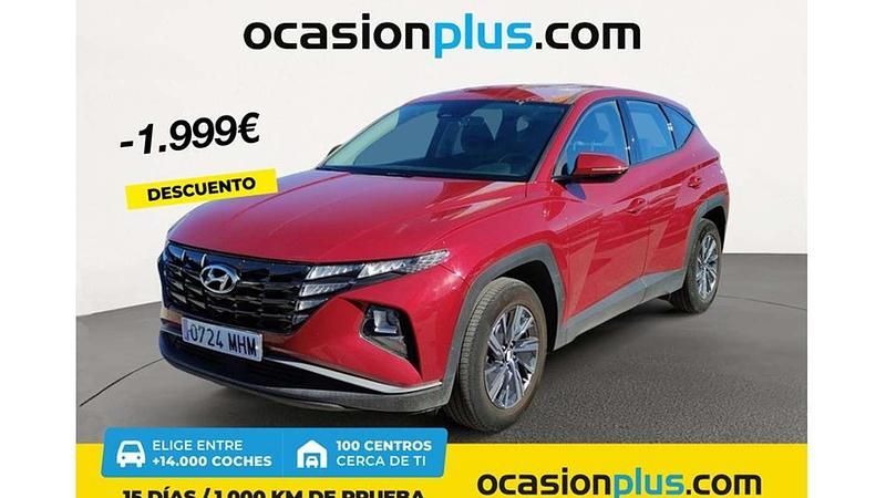 Rojo Usado 2023 Hyundai Tucson SUV | 19.991 € (Super precio) - Imagen 1/4