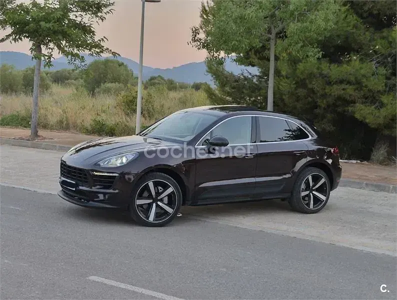Usado Porsche Macan S Diesel 258 CV (189 kW) 2015 Marrón SUV
