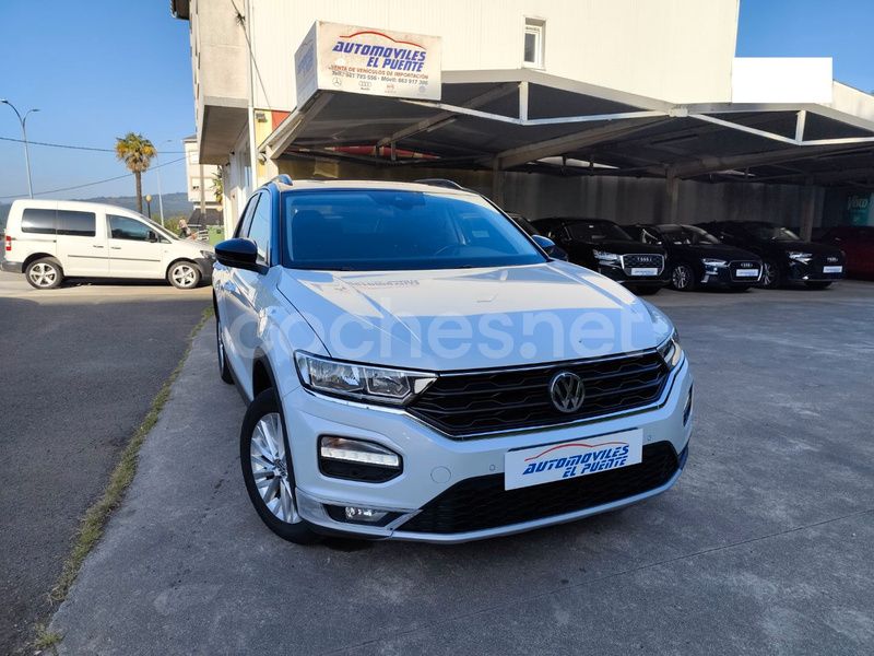 Blanco Usado 2020 VW T-Roc Advance SUV | 22.990 € (Precio justo) - Imagen 1/4