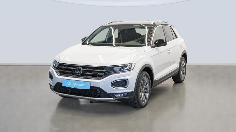 Gris plata Usado 2021 VW T-Roc Sportline SUV | 25.500 € (Precio justo) - Imagen 1/4