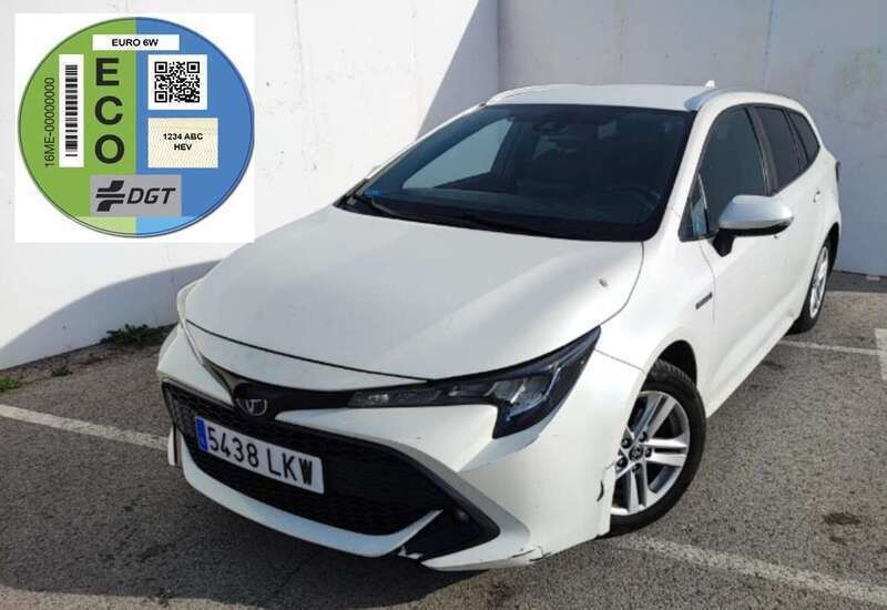Blanco Usado 2021 Toyota Corolla Business Edition Familiar | 16.990 € (Buen precio) - Imagen 1/4