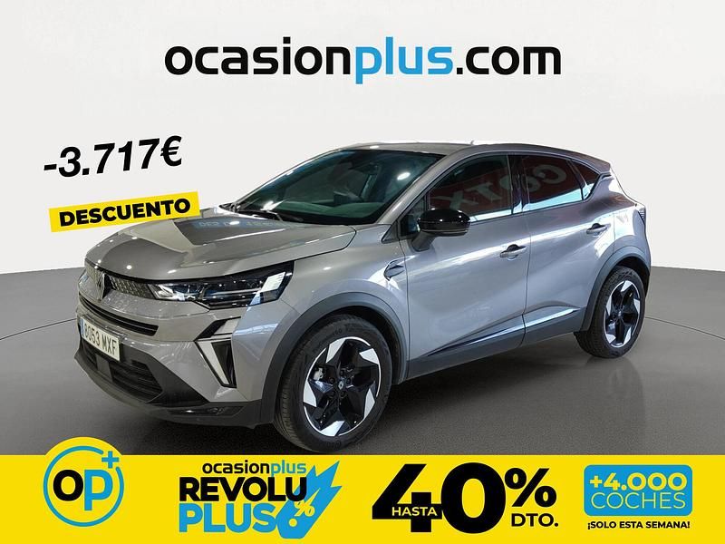 Usado Renault Captur Techno 90 CV (66 kW) 2024 Gris SUV