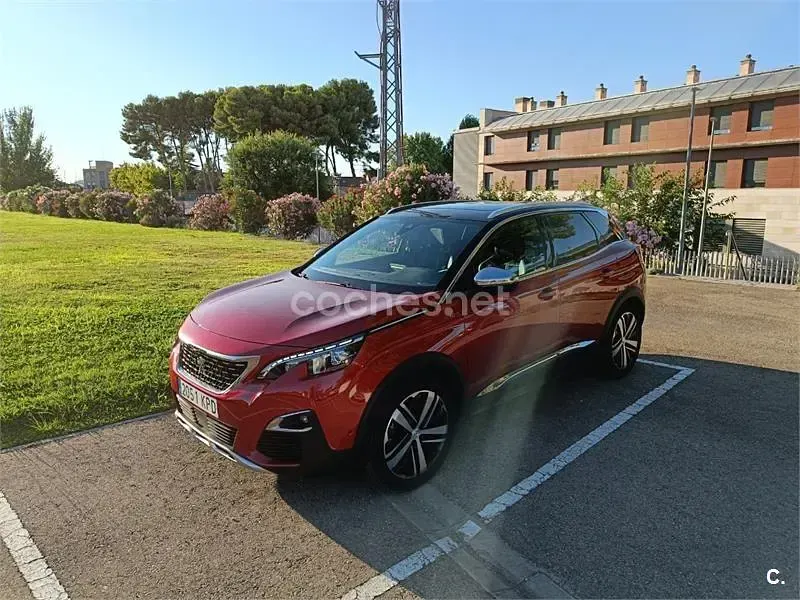 Usado Peugeot 3008 GT 180 CV (132 kW) 2018 Rojo SUV