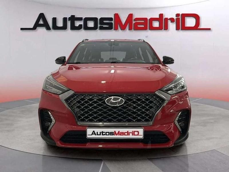 Usado Hyundai Tucson N Line 137 CV (100 kW) 2019 Rojo SUV
