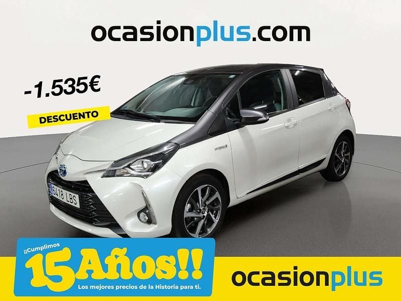 Blanco Usado 2019 Toyota Yaris Hybrid Berlina | 16.890 € (Precio justo) - Imagen 1/4
