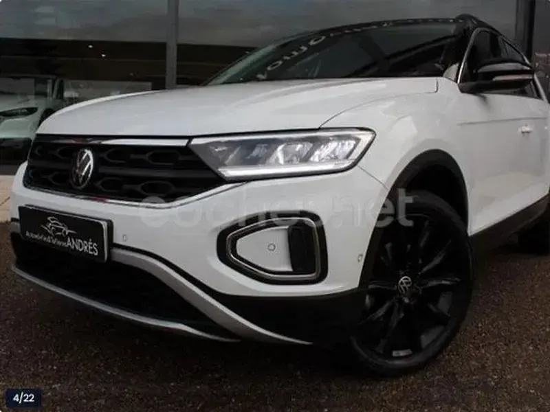 Usado VW T-Roc 115 CV (84 kW) 2023 Blanco SUV