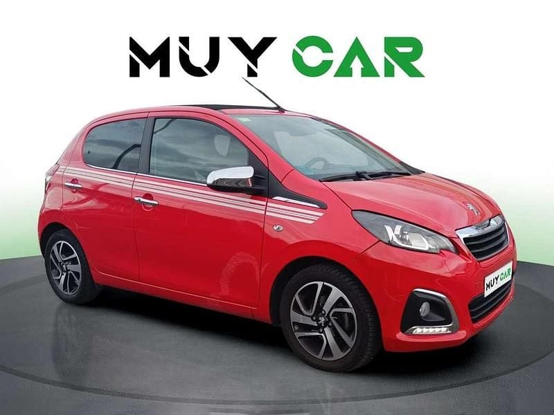 Rojo Usado 2018 Peugeot 108 Collection Utilitario | 10.490 € (Un poco caro) - Imagen 1/4