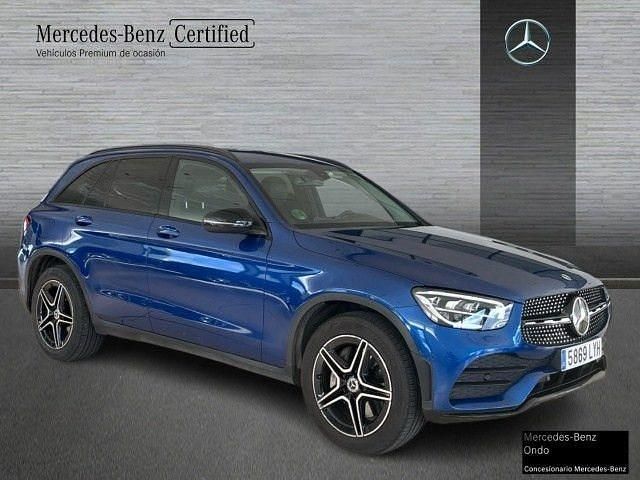 Usado Mercedes GLC220 194 CV (142 kW) 2022 Azul SUV
