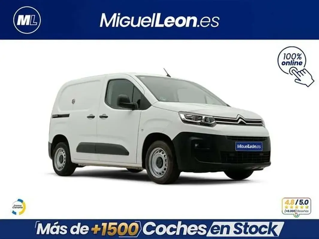 Usado Citroën Berlingo 101 CV (74 kW) 2022 Blanco Monovolumen
