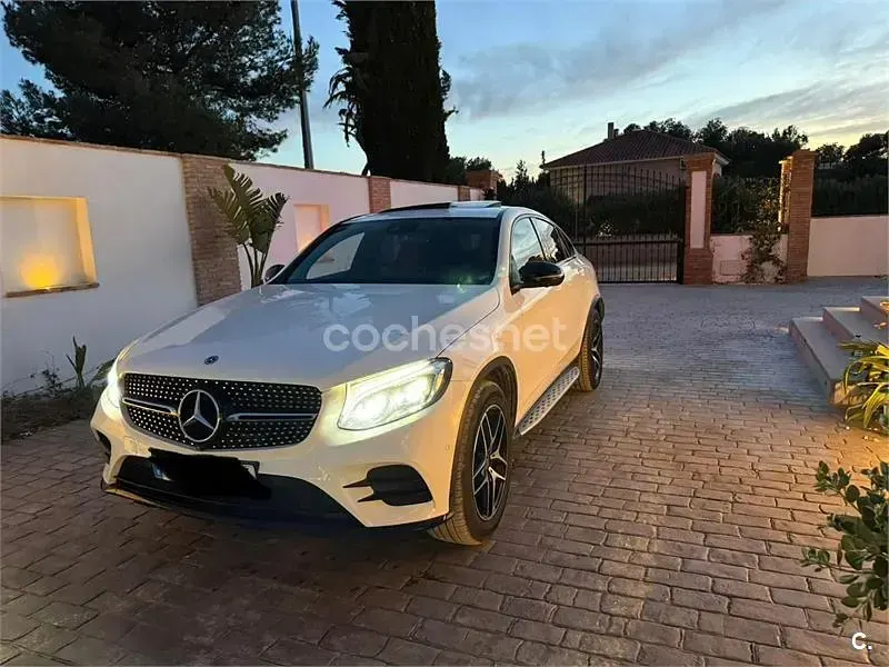 Usado Mercedes GLC350 258 CV (189 kW) 2018 Blanco Coupe