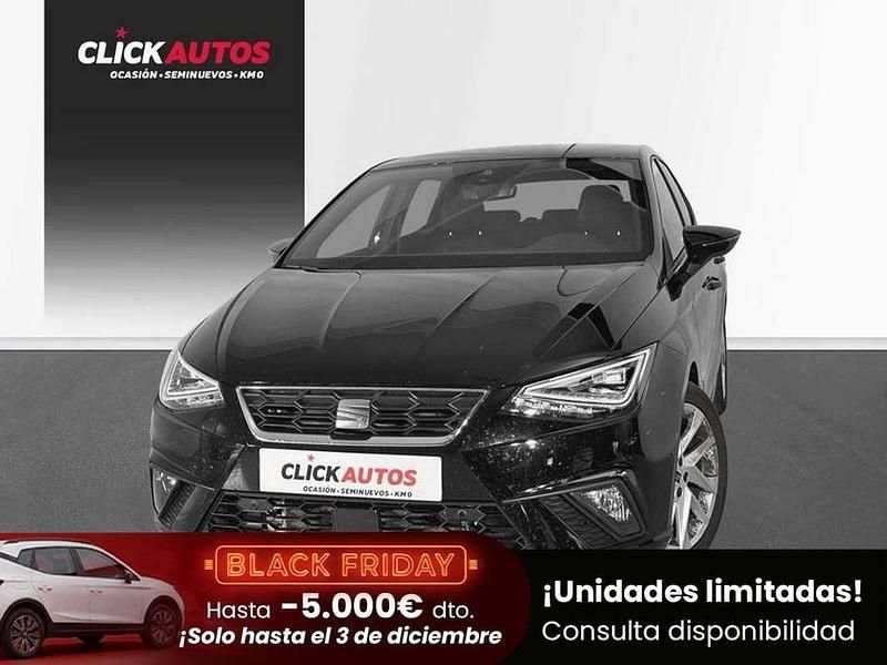 Negro Usado 2023 Seat Ibiza FR Utilitario | 17.450 € (Buen precio) - Imagen 1/4