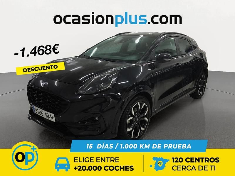 Negro Usado 2023 Ford Puma ST-Line X SUV | 16.150 € (Un poco caro) - Imagen 1/4