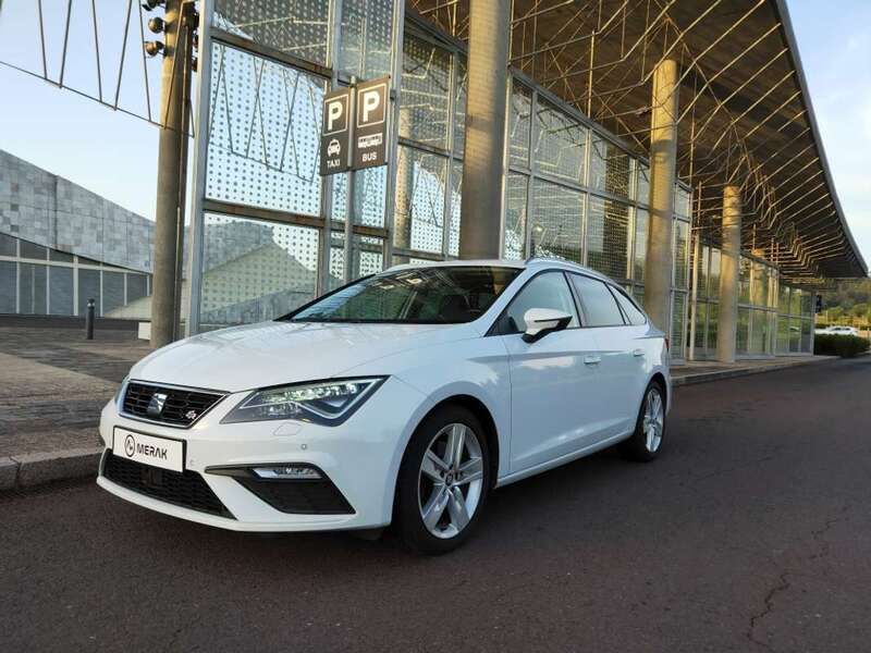 Blanco Usado 2018 Seat Leon ST FR Familiar | 15.500 € (Precio justo) - Imagen 1/4