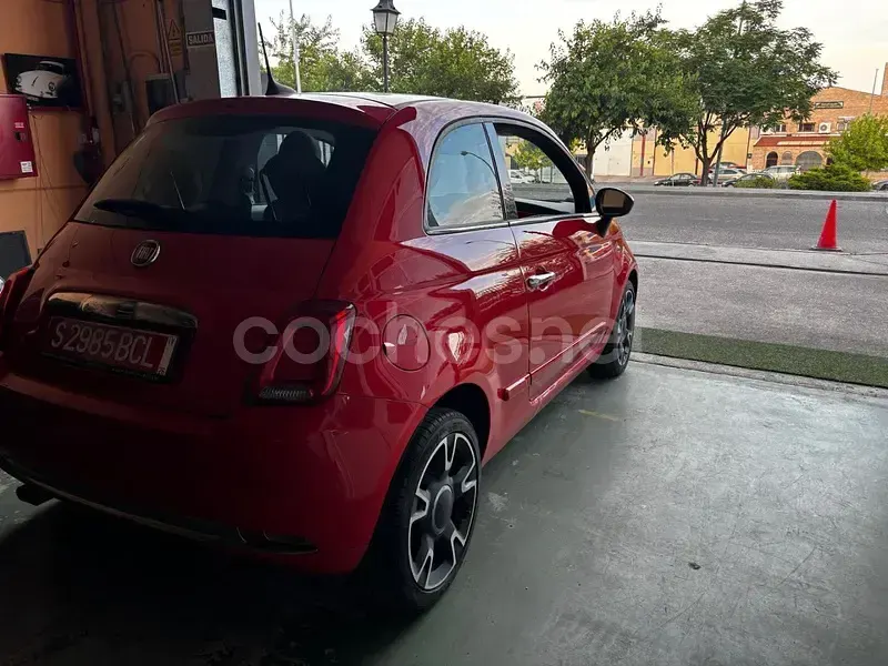 Usado Fiat 500S S 85 CV (62 kW) 2019 Rojo Berlina