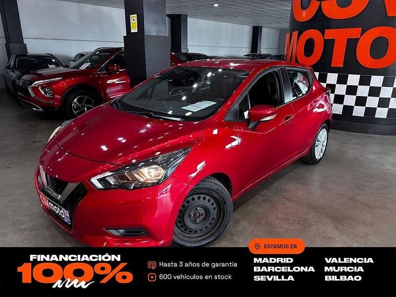 Rojo Usado 2022 Nissan Micra Tekna Utilitario | 13.450 € (Precio justo) - Imagen 1/4