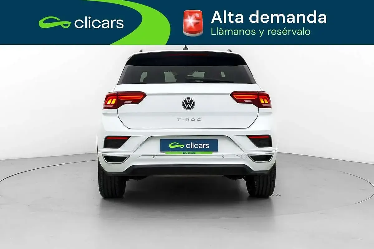Usado VW T-Roc Advance 110 CV (80 kW) 2021 Blanco SUV