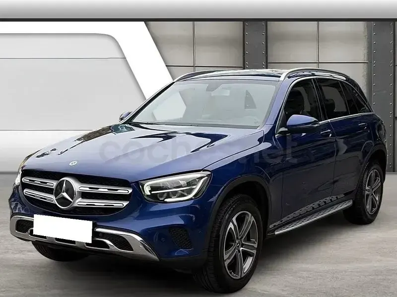 Usado Mercedes GLC200 163 CV (119 kW) 2020 Azul SUV