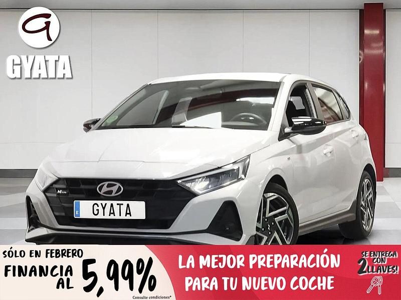 Usado Hyundai i20 N Line 79 CV (58 kW) 2024 Gris Berlina