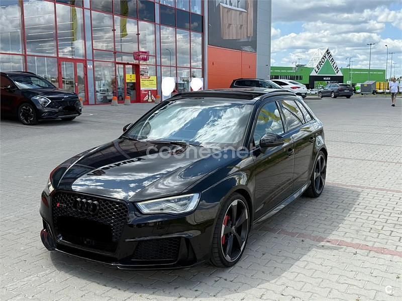 Negro Usado 2016 Audi RS3 Utilitario | 32.990 € (Super precio) - Imagen 1/4