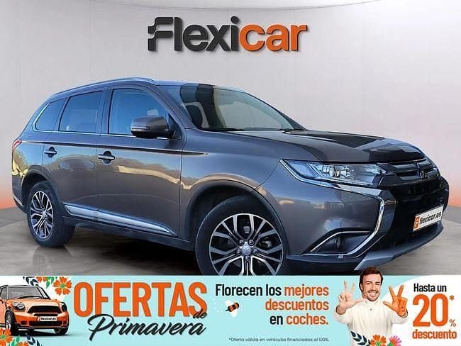 Usado Mitsubishi Outlander Motion 150 CV (110 kW) 2017 Gris SUV
