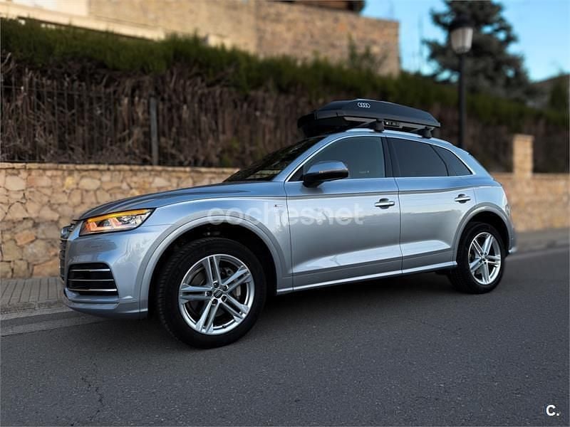 Gris / plata Usado 2018 Audi Q5 S-Line SUV | 26.900 € - Imagen 1/4