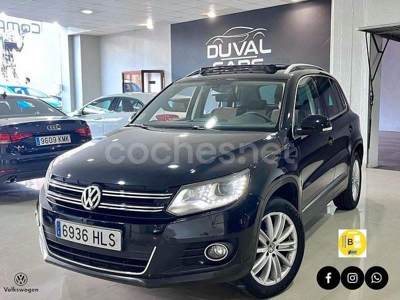 Negro Usado 2012 VW Tiguan Sport SUV | 12.900 € (Precio justo) - Imagen 1/4