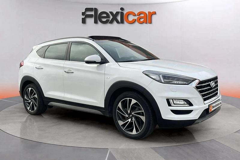 Blanco Usado 2018 Hyundai Tucson SUV | 19.490 € (Precio justo) - Imagen 1/4