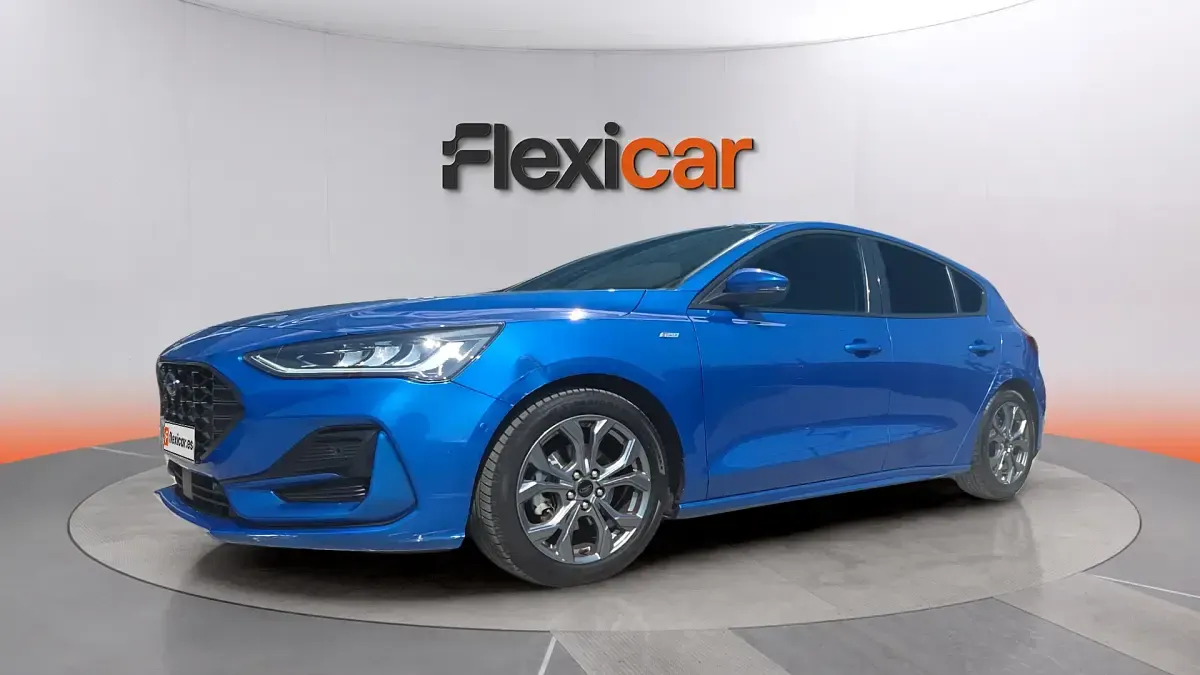 Usado Ford Focus ST-Line 125 CV (91 kW) 2023 Azul Berlina